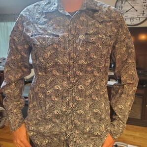 MENS Wrangler 20x pearl-snap shirt